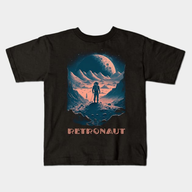 Retronaut Kids T-Shirt by Abili-Tees